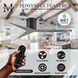 Atlas Eliza-H 56 inch Matte Black with Brushed Nickel Blades Flush Mount Ceiling Fan, Atlas